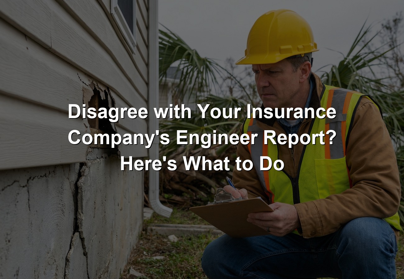 Dispute Insurance Engineer Report Florida